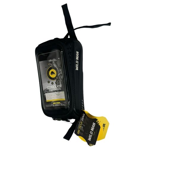 WILD MAN E2 Outdoor Bicycle Bag With 6.2inch Phone Case Waterproof Large Space - Picture 2 of 11